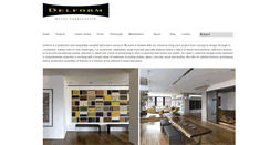 Desktop Screenshot of delformstudios.com